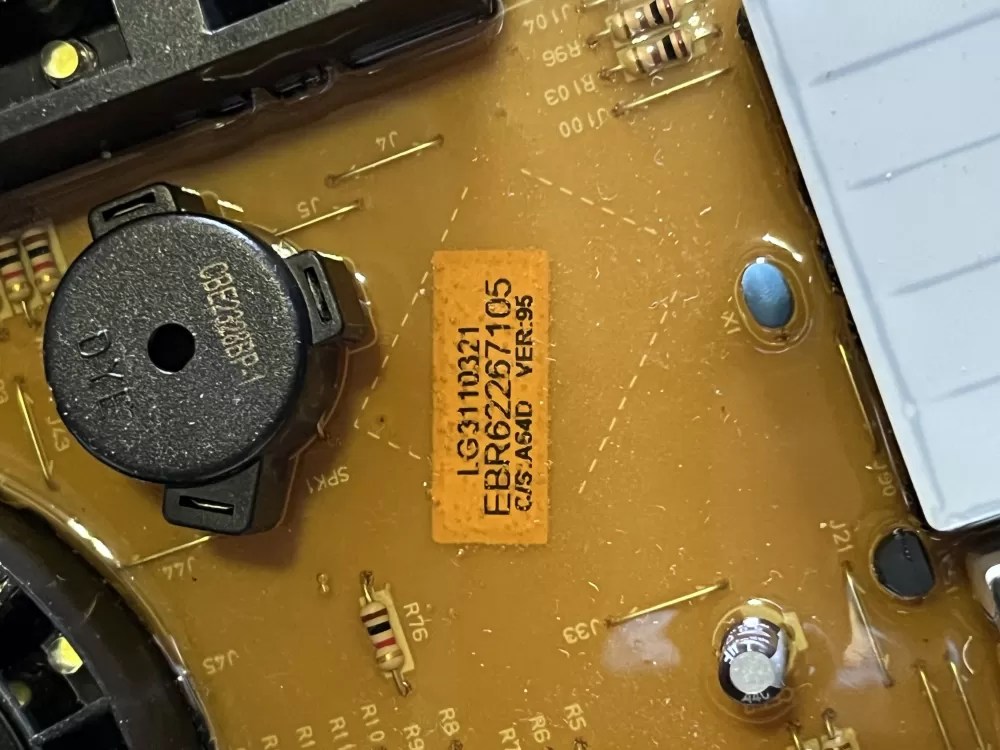 LG EBR62267105 EBR62267102 EAX60993601 Washer Control Board AZ44802 | JT1591