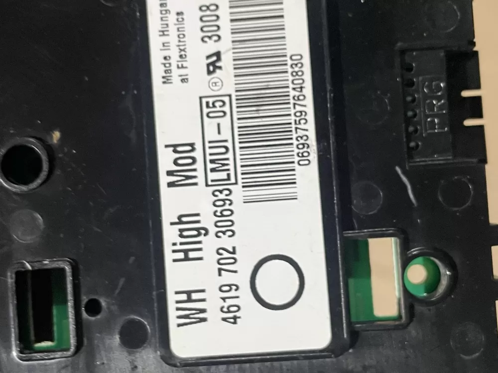 Whirlpool Interface Control Board W10248084 W10110658 AZ94343 | Wmv611