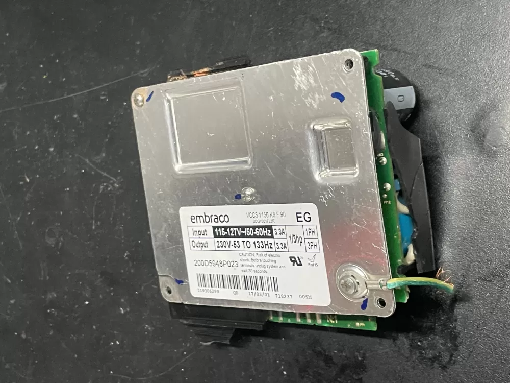 GE 200D5948P023 Refrigerator Inverter Control Board Wr87x29409 AZ19979 | WM795