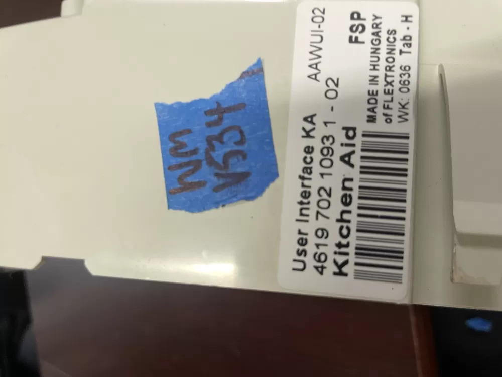 Whirlpool 4619-702-10931 Washer Control Board AZ78934 | Wmv534