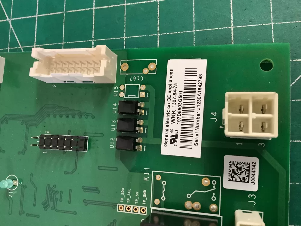 GE 197D8503G501 EBX1425P001 Refrigerator Control Board AZ179159 | NR2673