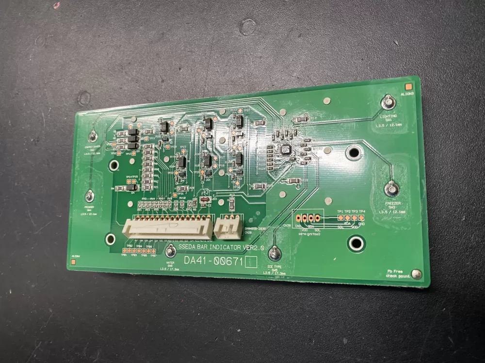 Samsung DA41-00671 Refrigerator Control Board AZ16510 | BK822