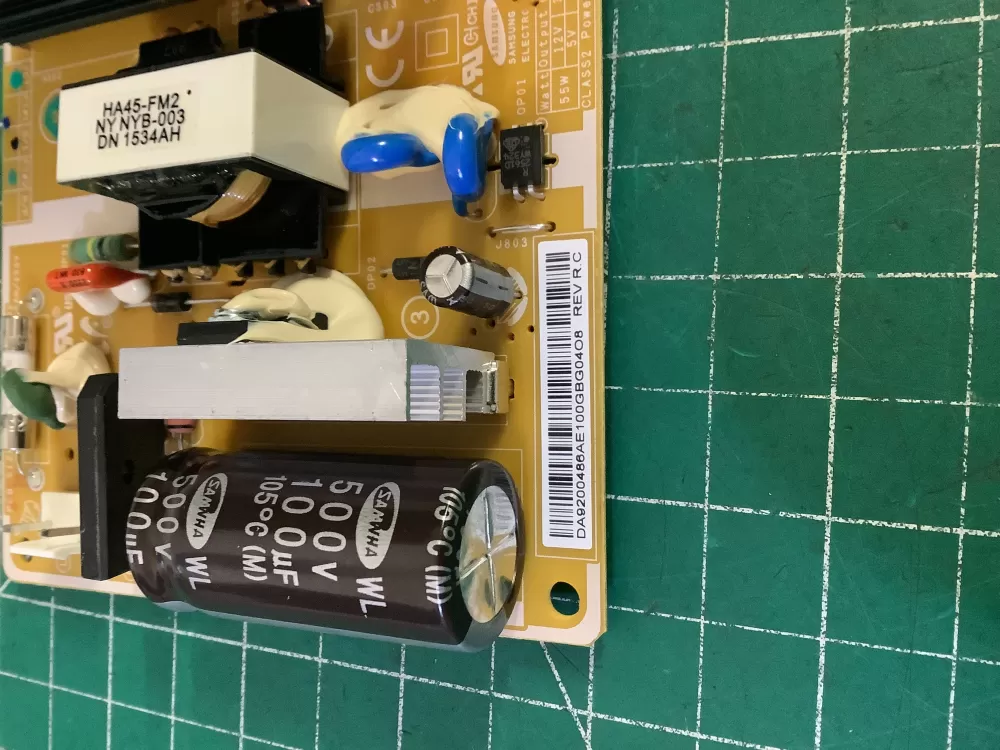 Samsung DA92 00486A Refrigerator Control Board AZ185126 | NR2718