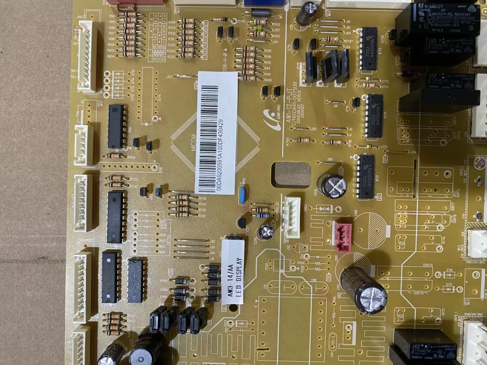 Samsung DA92 00591A DA94 02663A Refrigerator Control Board AZ88273 | BK760