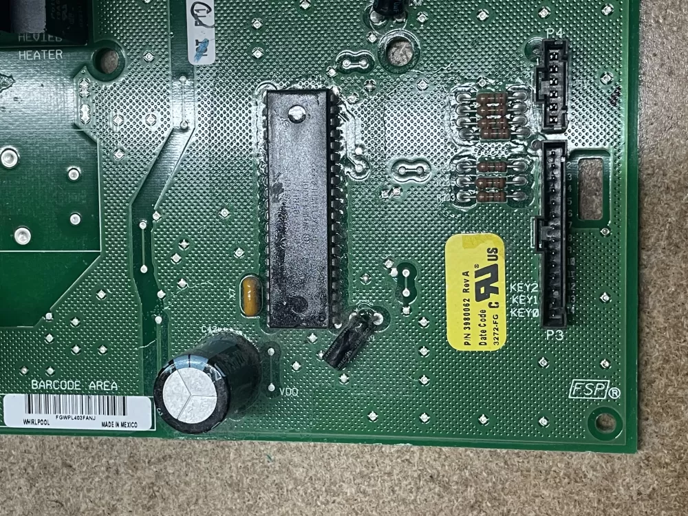 Whirlpool WP8546219 Dryer Control Board AZ23626 | KM1157