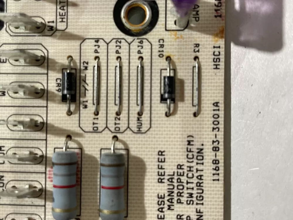 Goodman Amana 1168 300 Pcbem102 Furnace Control Board Ecm AZ179075 | Wm653