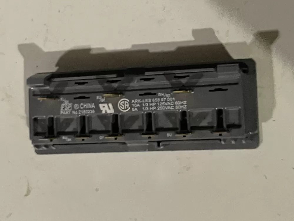 Whirlpool Maytag KitchenAid Kenmore AP6005966 2180236 WP2180236 PS11739028 Refrigerator Control Board Dispenser Switch