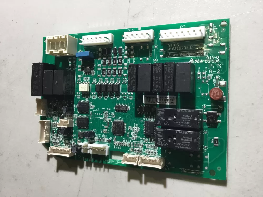 Whirlpool  Maytag  KitchenAid  Kenmore W10589837 WPW10589837 PS11756599 Refrigerator Control Board