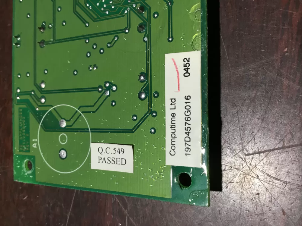 GE 200D4157G097 Refrigerator Control Board Dispenser  AZ69479 | NR796