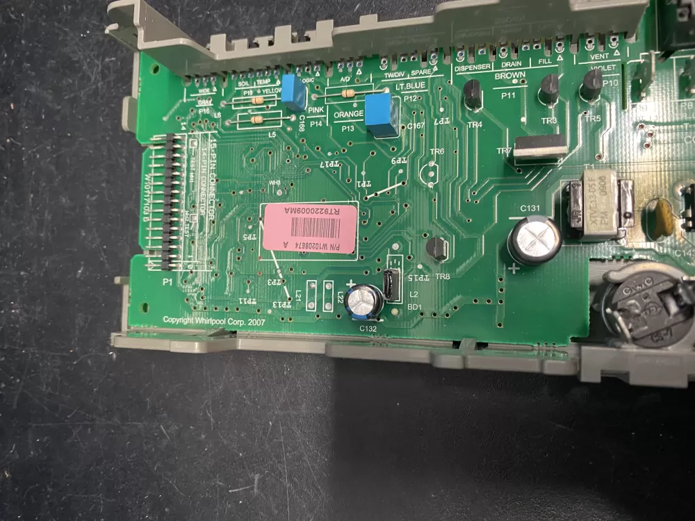 Whirlpool Maytag KitchenAid Kenmore Dishwasher Control Board AZ22238 | BK1162