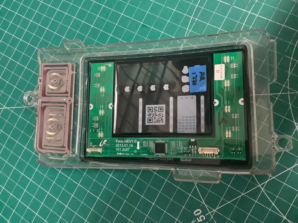 Samsung DC92-01607J DC94-06643A Dryer UI Control Board AZ205685 | AR1770