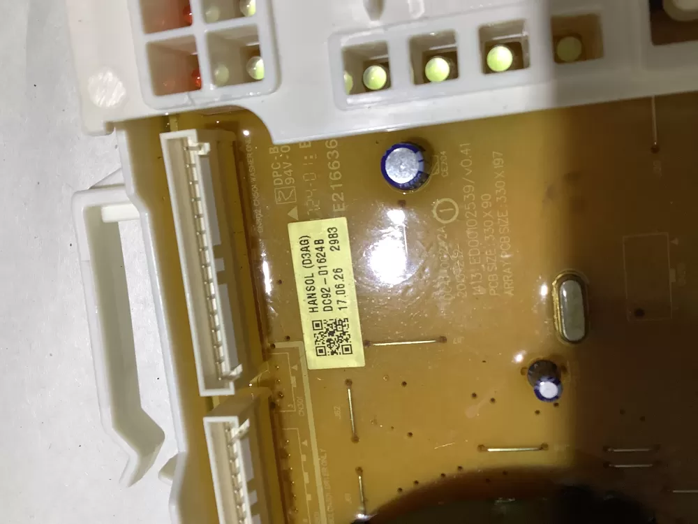 DC94-04388A DC92-01624B PD00030983 Washer Control Board AZ146337 | ZC2456