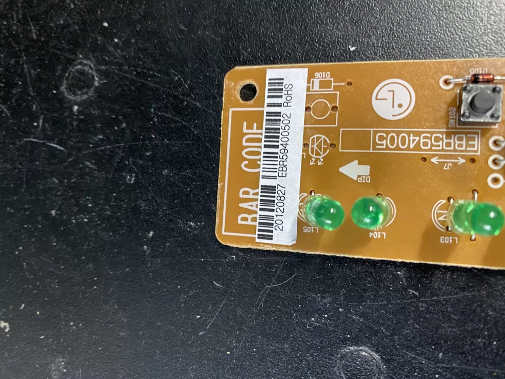 LG Kenmore EBR59400502 AP5680200 Refrigerator Control Board AZ5045 | BK1213