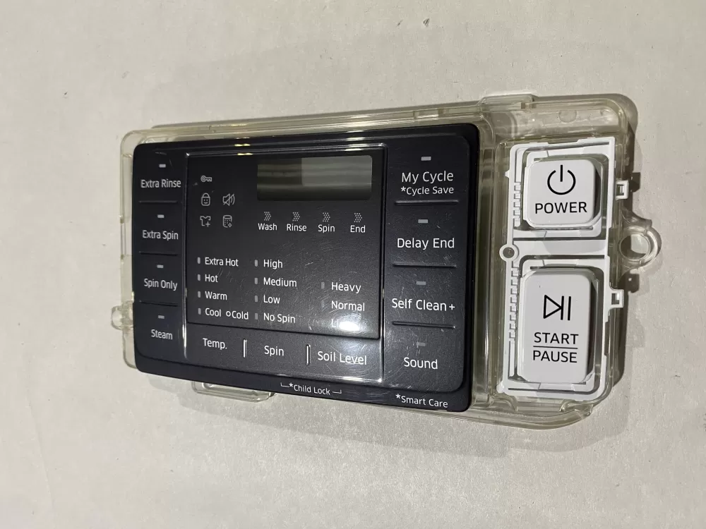 Samsung DC92-01607J  AP6243588  DC94-06643A  DC93-00376D  PS12084833 Dryer UI Control Board