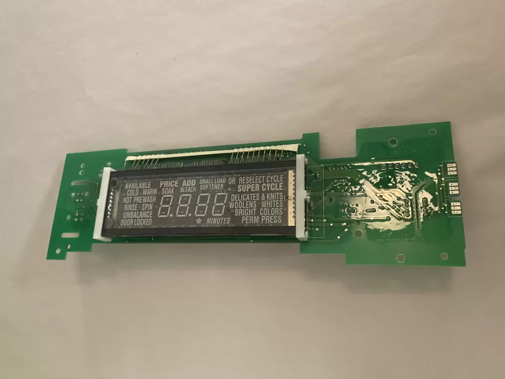 Maytag WPW10166358  AP6284370  W10137414  W10137418  W10166358 Washer Control Board Display User Interface