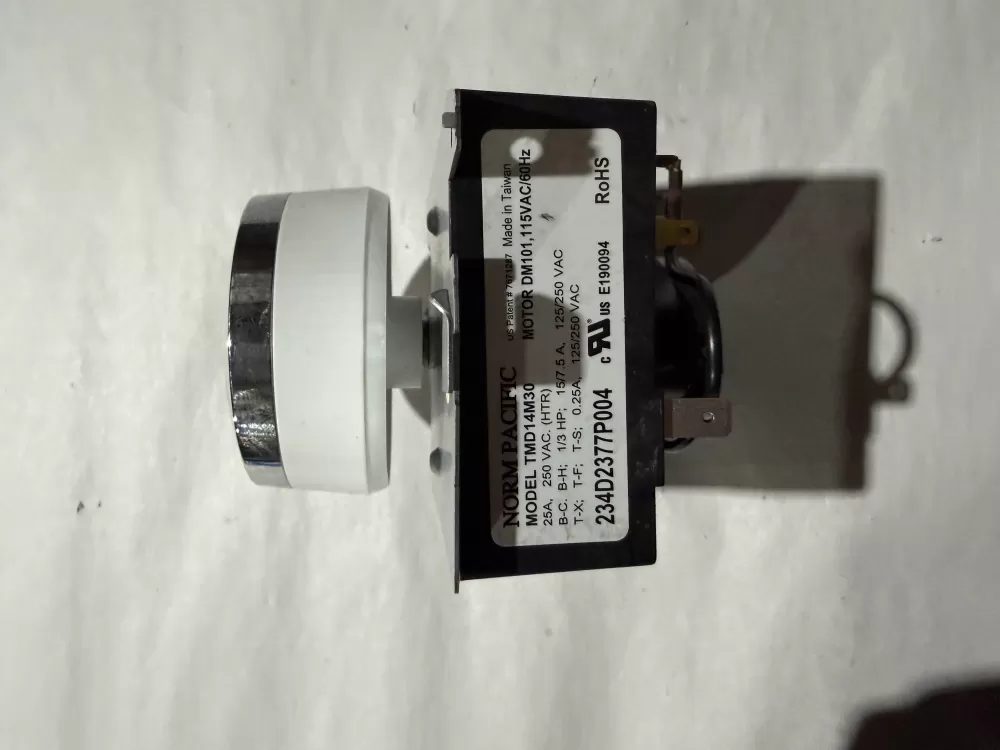 GE WE04X24550  AP6031056  WE04X24549  4546121  PS11763064  TMD14M30  234D2377P004 Dryer Timer