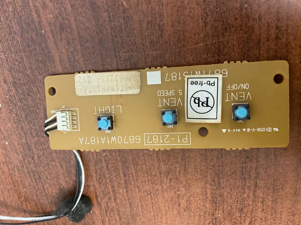 LG  Kenmore 6871W1S187A Microwave Control Board Otr Pcb /