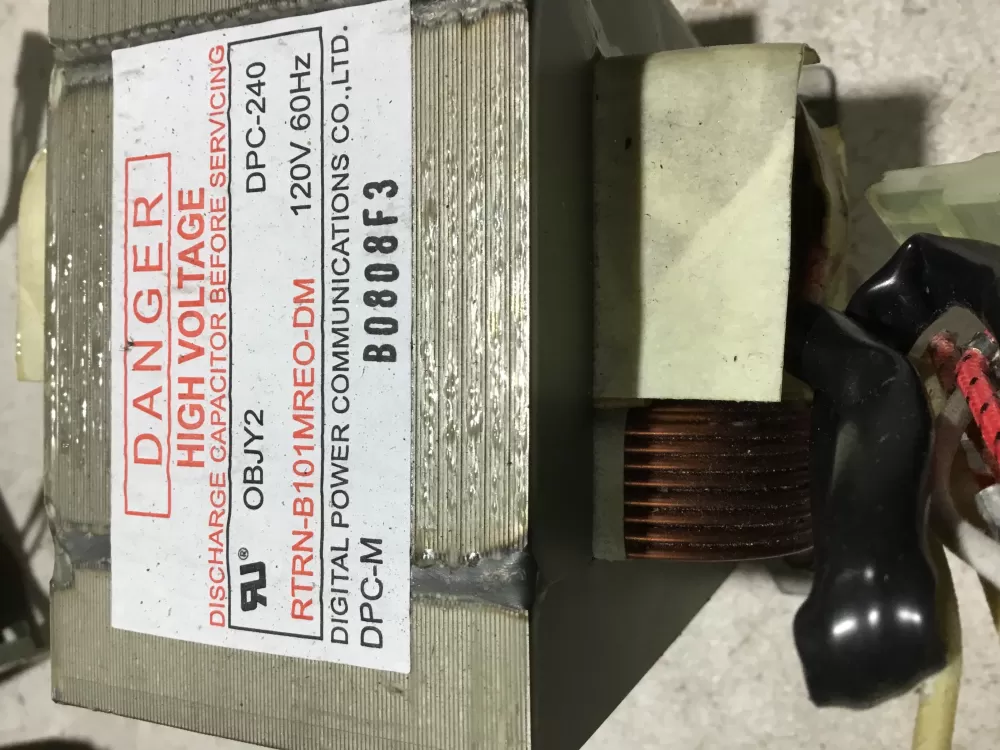 Kenmore DPC-240 Microwave Transformer AZ89262 | Sl59