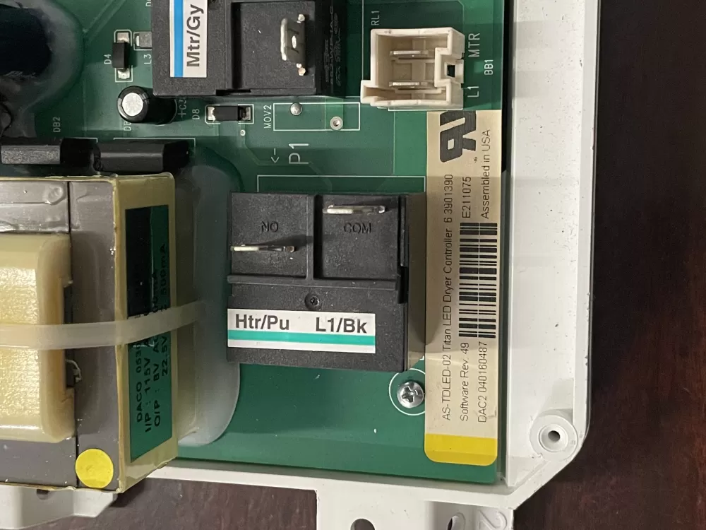 Whirlpool  Maytag  Crosley 33003028  AP4044079  6 3901390  63901390  1164529  33002576  33002610  33002655  33002660  33002718  33002762  33002844  33002898  33002918  33002959  AH2036598  EA2036598  PS2036598  Dryer Control Board