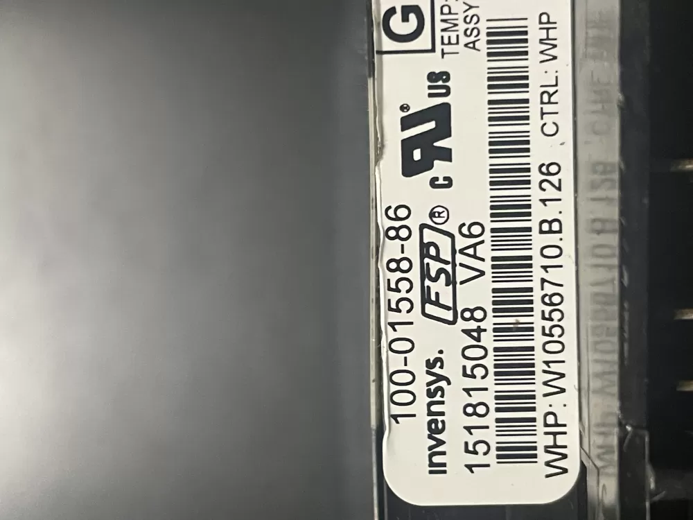 Whirlpool WPW10556710 Range Oven Control Board Display UI AZ11416 | 576