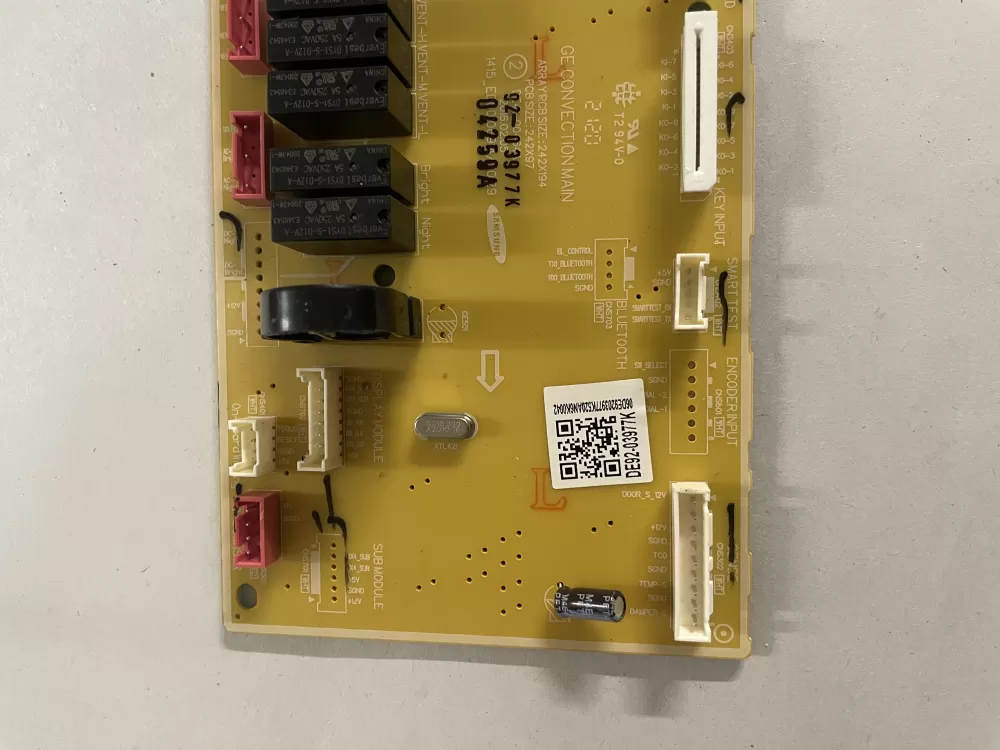 Samsung Wb56x30166 Wb27x36632 Microwave Control Board Panel AZ144531 | KM2423