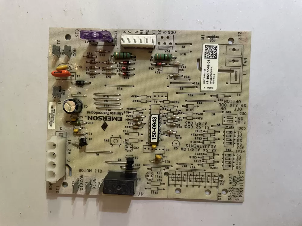 Rheem Air Handler Control Board 47-102077-02-04 156-9735 AZ181636 | KM663