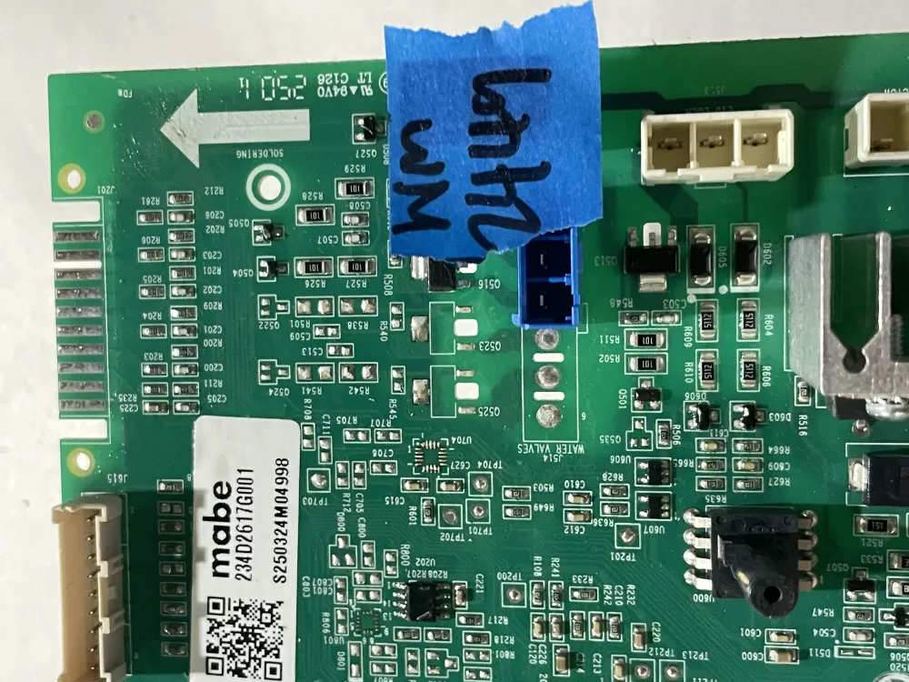 GE WH16X27251 234D2617G001 Washer Control Board AZ201213 | Wm2449
