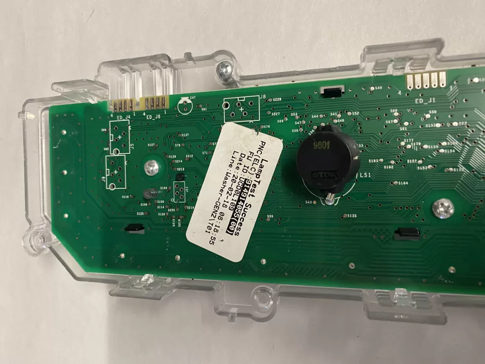ELECTROLUX DRYER CONTROL BOARD ASSEMBLY 916062729 AZ207841 | BKV921
