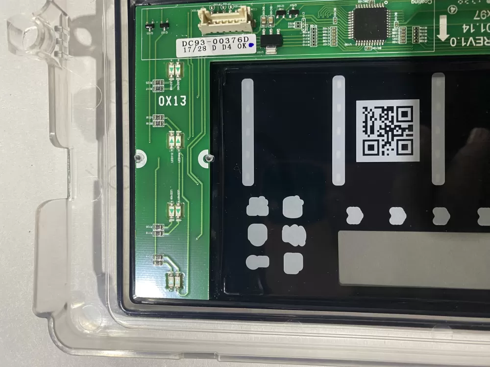 Samsung DC92-01607J DC94-06643A Dryer UI Control Board  AZ139605 | BK2008
