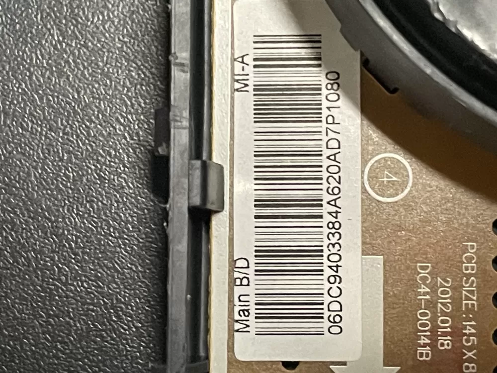 Samsung DC94 03384A Washer Control Board AZ20076 | WM815