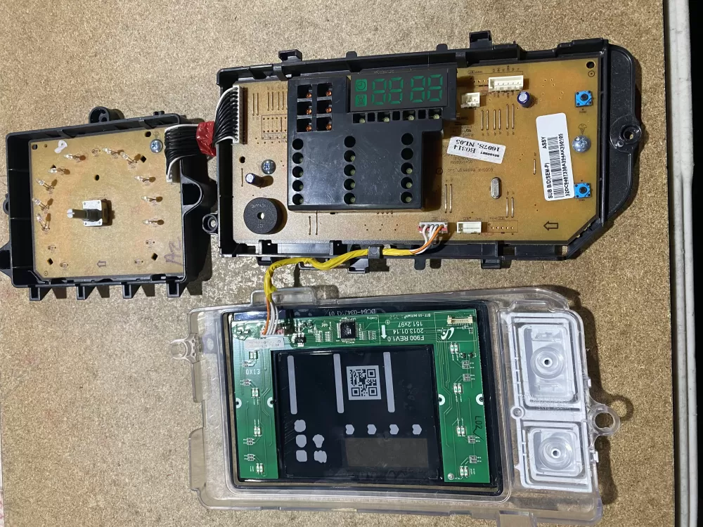 Samsung DC94 07338A Washer Control Board AZ69619 | BKV604