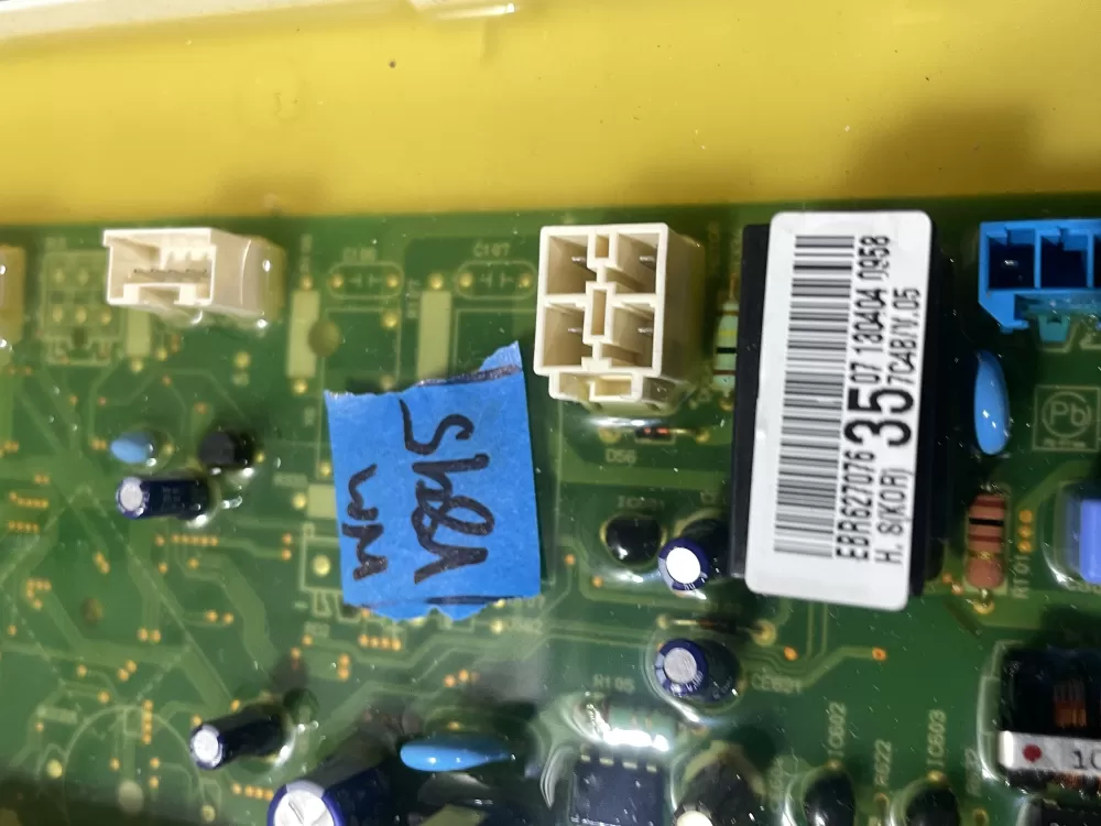 LG EBR62707635 Dryer Control Board AZ197533 | Wmv895