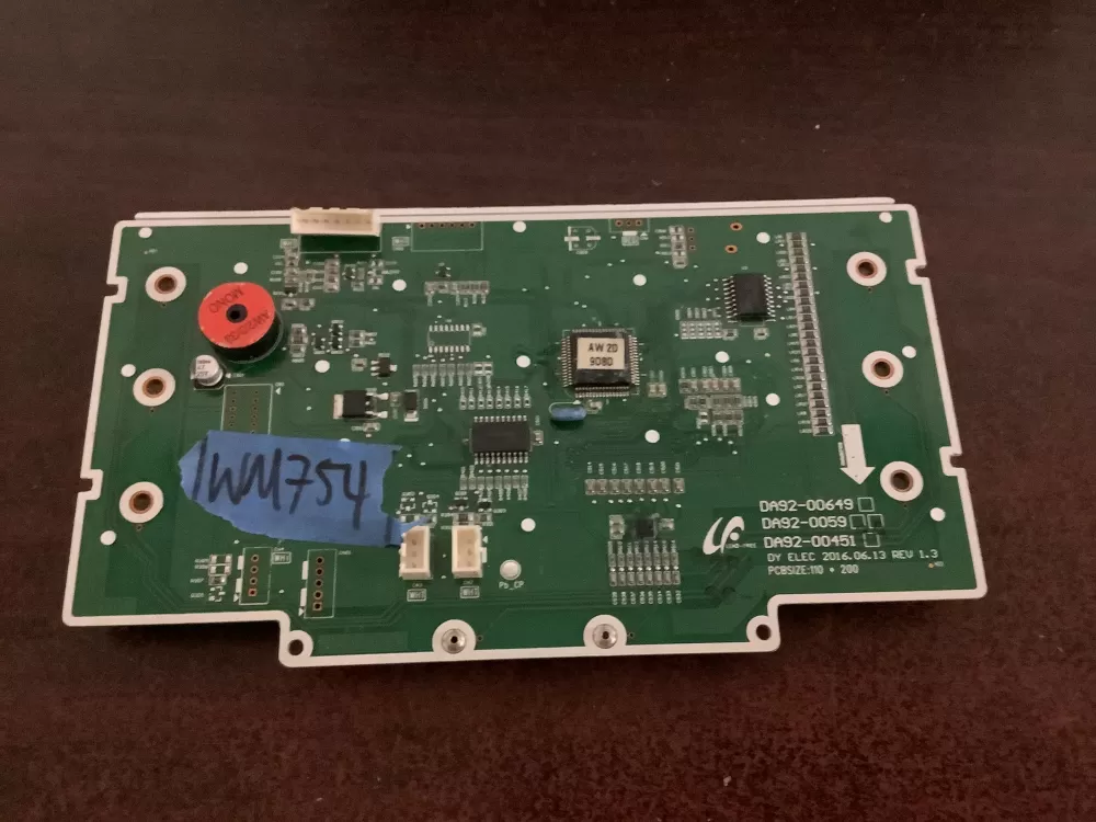 Samsung DA92-00649A Refrigerator Control Board Dispenser