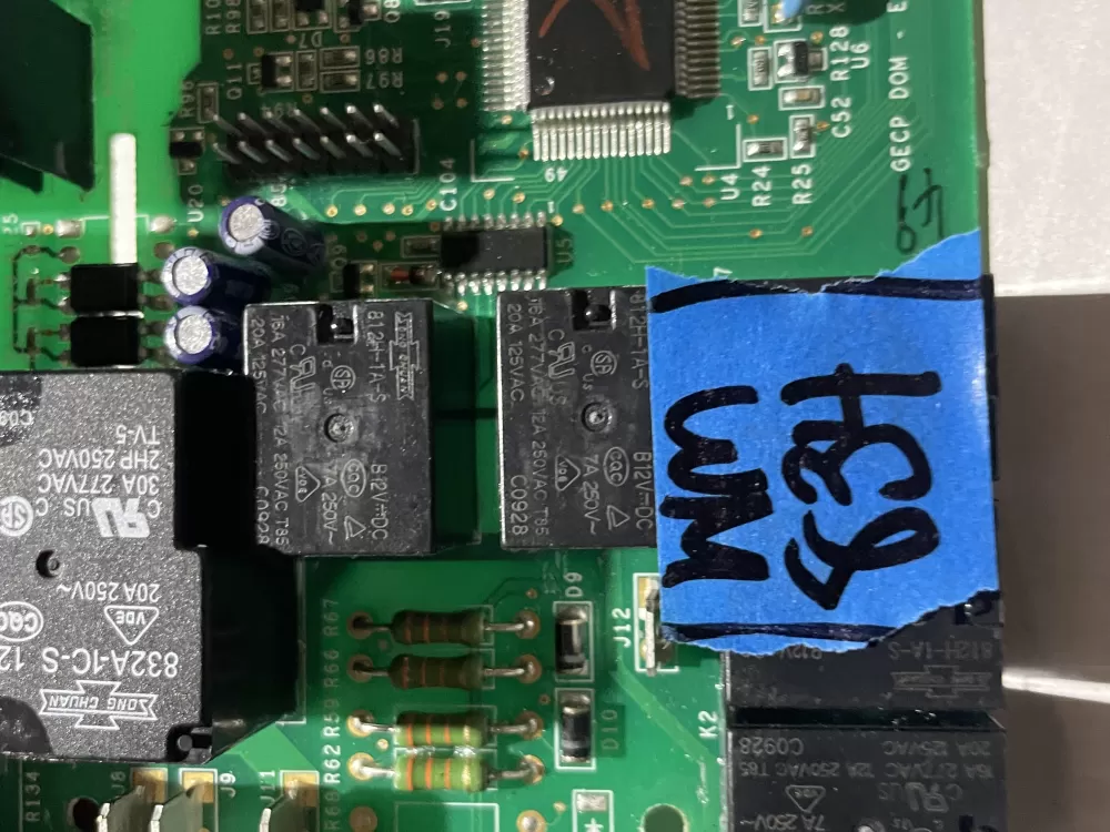 GE 200D6221G028 EBX1110P002 Refrigerator Control Board AZ189267 | Wm834