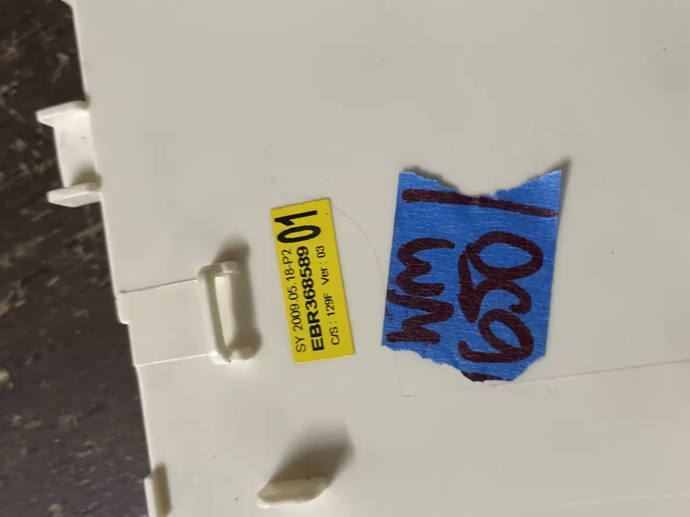 LG EBR36858901 EAX36602101 Dryer Control Board AZ46843 | Wm650