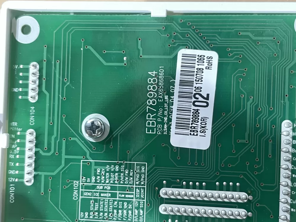 Kenmore EBR78988402 Refrigerator Display Power Control Board AZ62032 | Wm1882