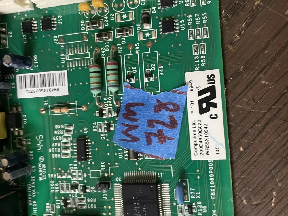 GE 200D2260G008 PD00074367 AP7188100 Refrigerator Control Board AZ48103 | Wm728