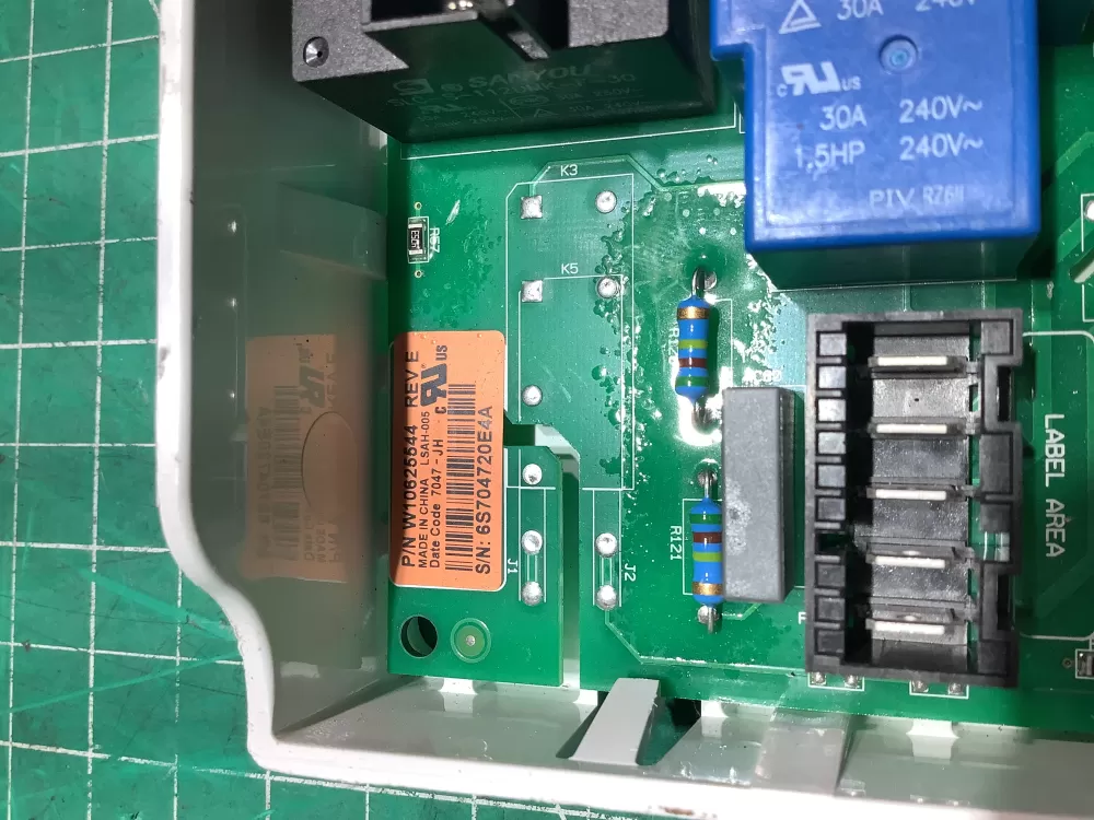 Whirlpool W10853088  W10625544  AP5955703 Dryer Main Control Board