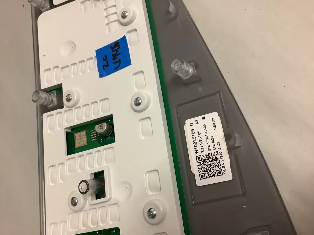 Whirlpool W10825109 W10911021 Washer Control Board Panel AZ212584 | ZCV945