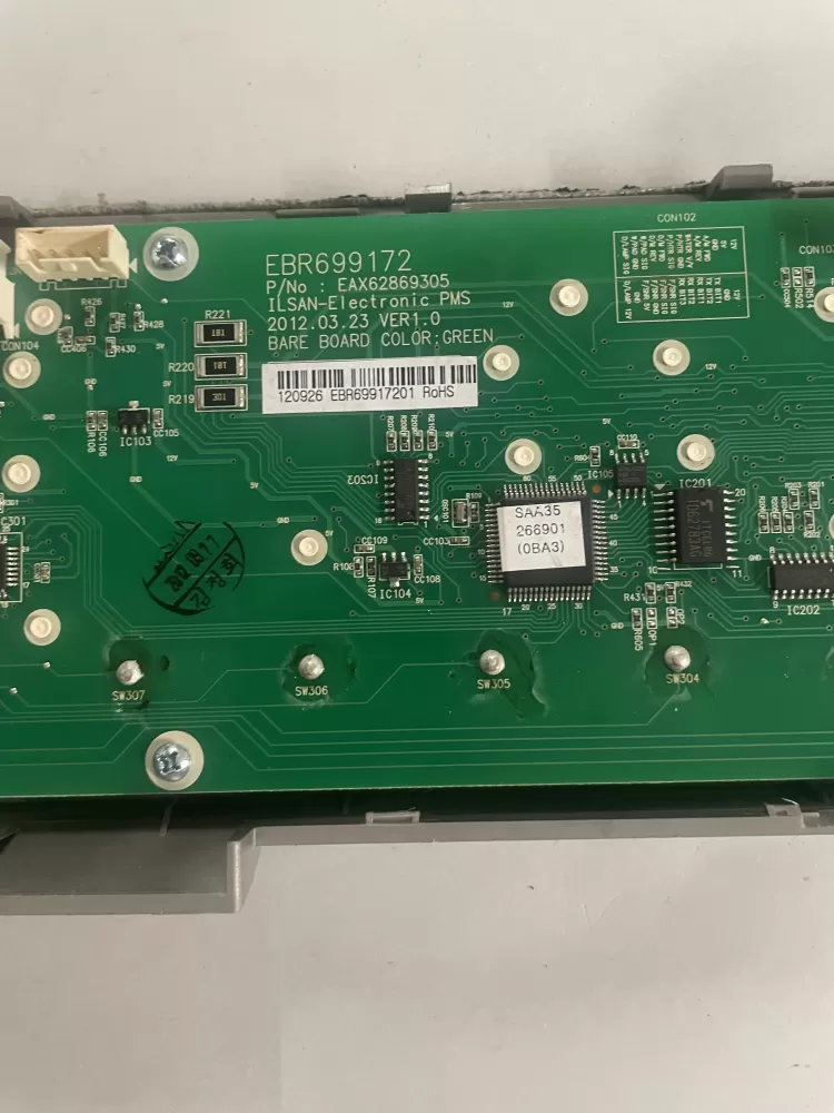 LG Kenmore EBR69917201 Refrigerator Control Board AZ157917 | KM1575