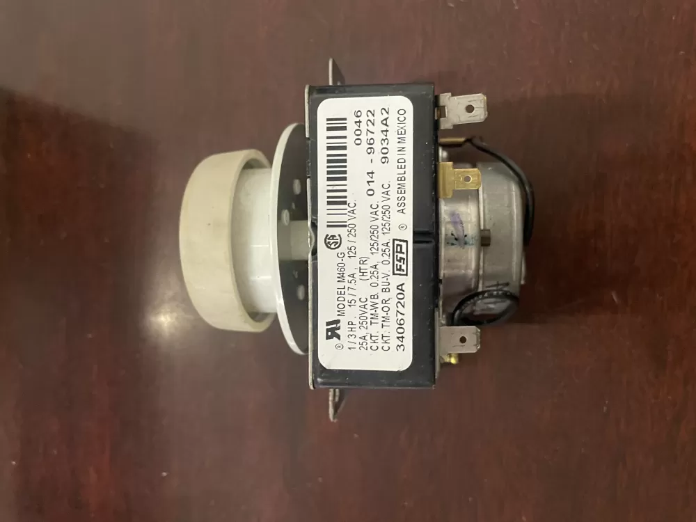 Whirlpool 3406720A PD00055932 3406720 529119 AP6008570 PS11741710 EAP11741710 Dryer Timer