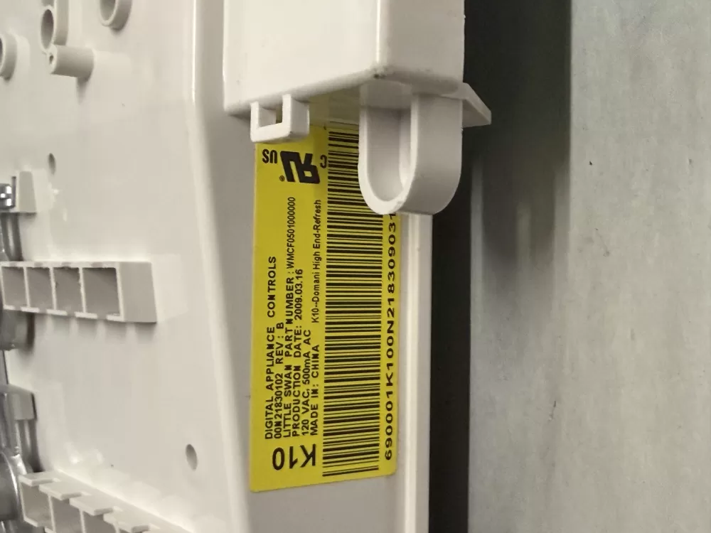 GE WH12X10355 00N21830102 WMCK0501000000 Washer Control Board AZ211425 | KMV908