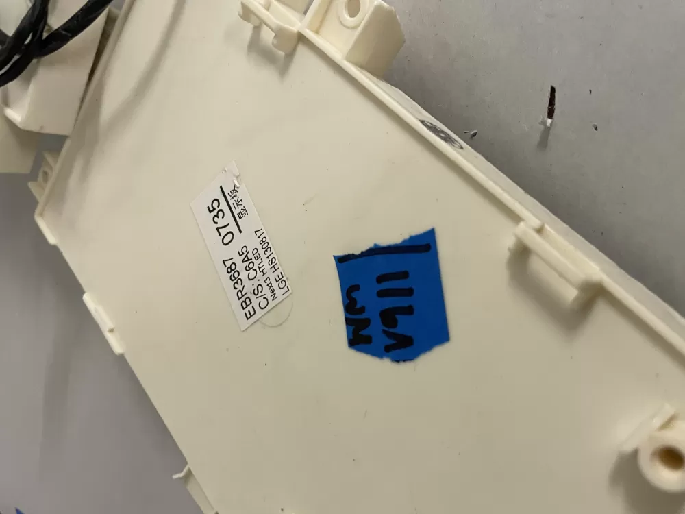 LG EAX36602103 EBR36870735 Washer Control Board AZ204996 | Wmv911
