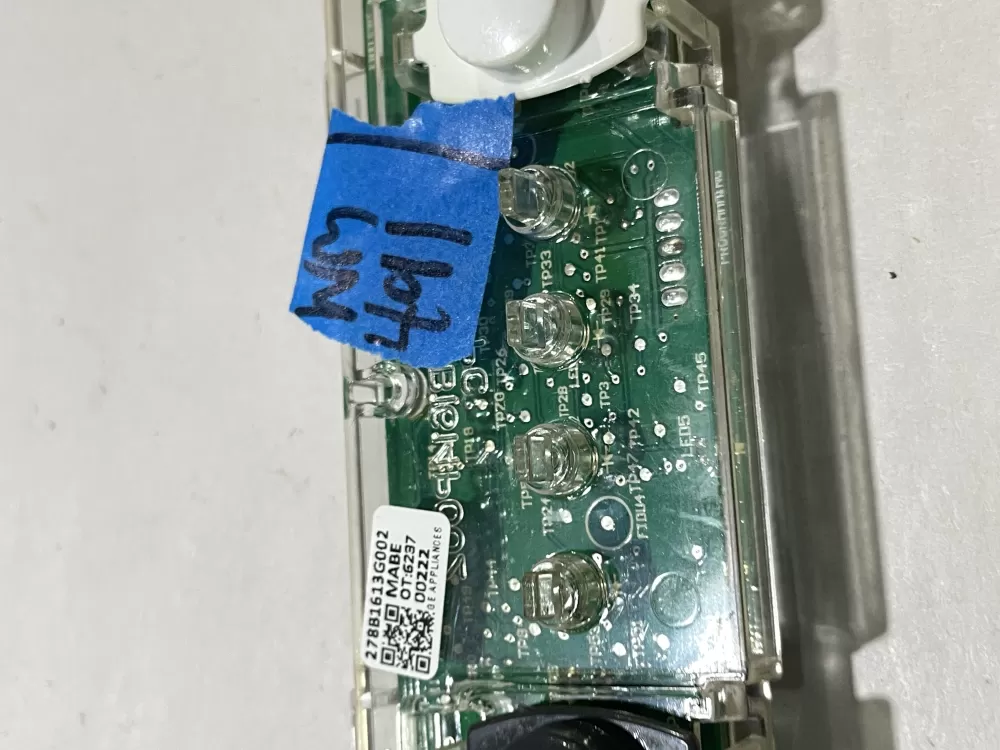 GE Electrolux 278B1613G001 Dryer Control Board AZ175205 | Wm491
