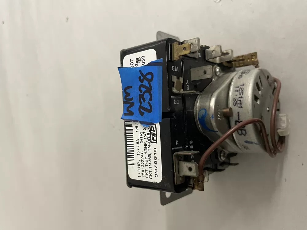 Whirlpool Amana Admiral AP6009056 3979618 3979618R Dryer Timer AZ204920 | Wm2328