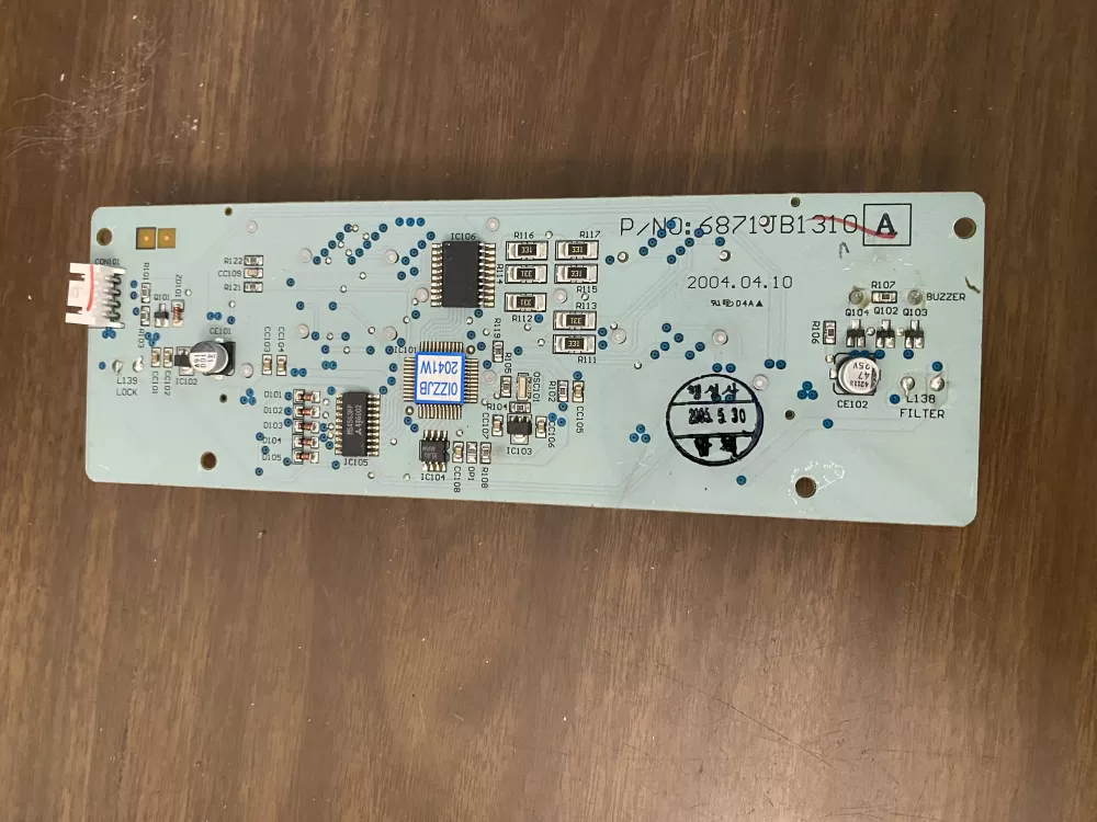 LG 6871JB1310A Refrigerator Dispenser Display Control Board AZ96010 | BK1471