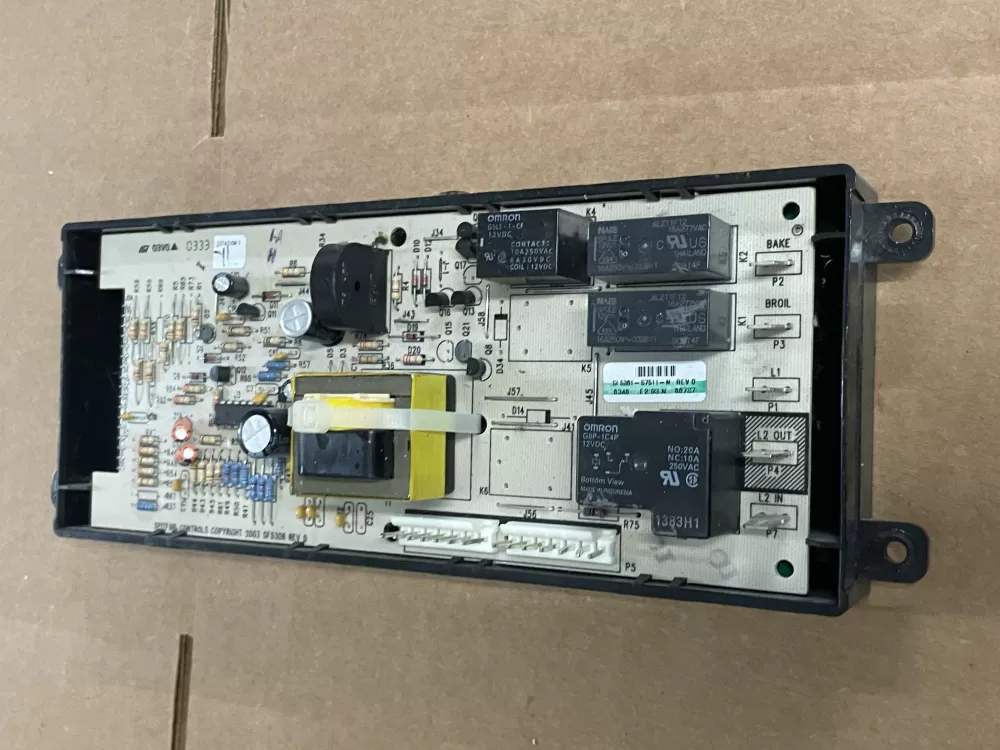 Frigidaire  Kenmore  Tappan  Kelvinator 316207511  AP3561834  1036364  316207531  316557511  AH820139  EA820139  PS820139  SF5301-S7511 Oven Control Board