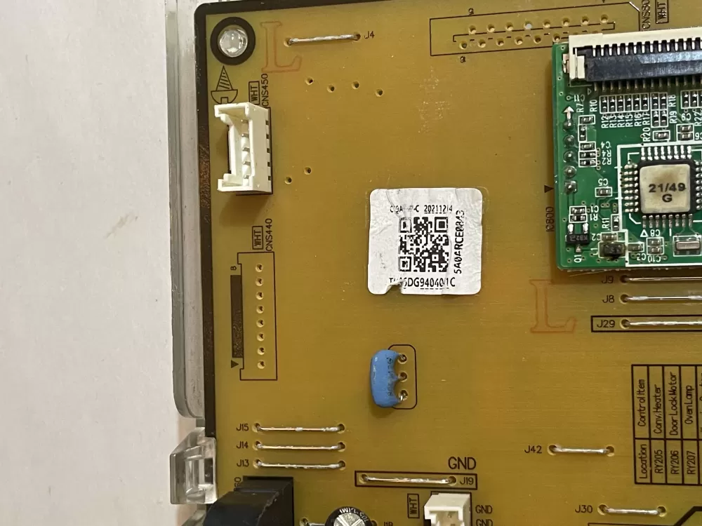 Samsung DG41-00039A Range Oven Control Board AZ189088 | KMV698