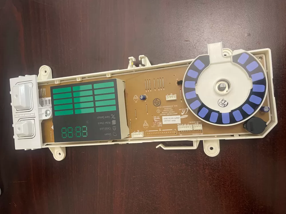 Samsung DC92-01309A DC94-03494A Dryer UI Control Board AZ92613 | KMV375