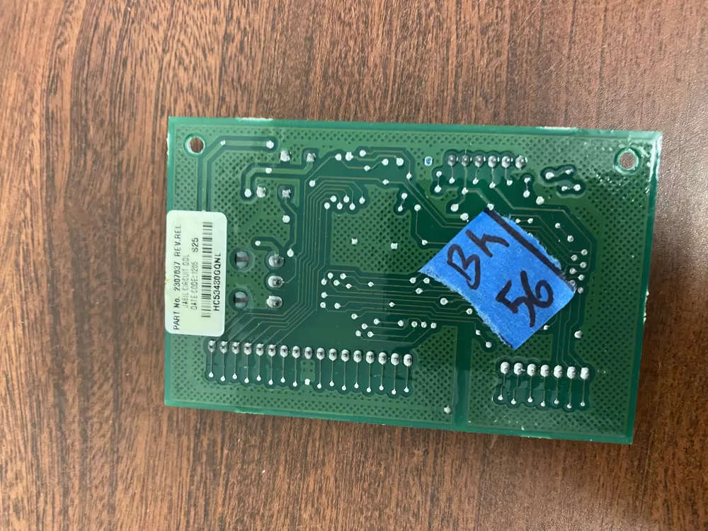 KitchenAid WP2307037 Refrigerator Temperature Control Board AZ37167 | BK56